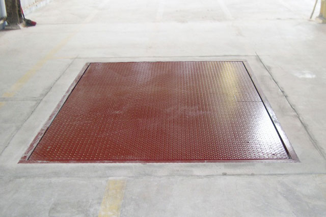 Pit-Mounted Floor Scale