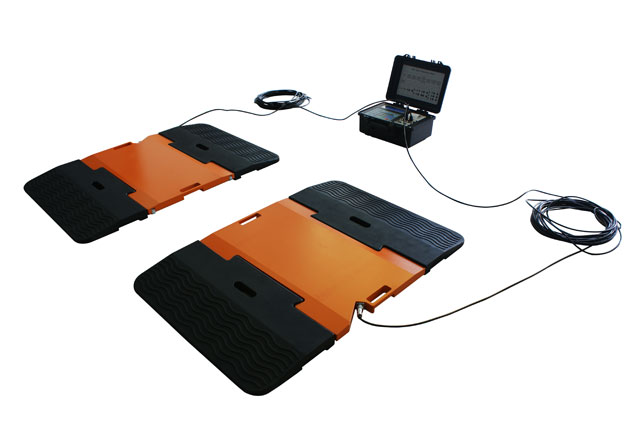 Portable Axle Scale Components