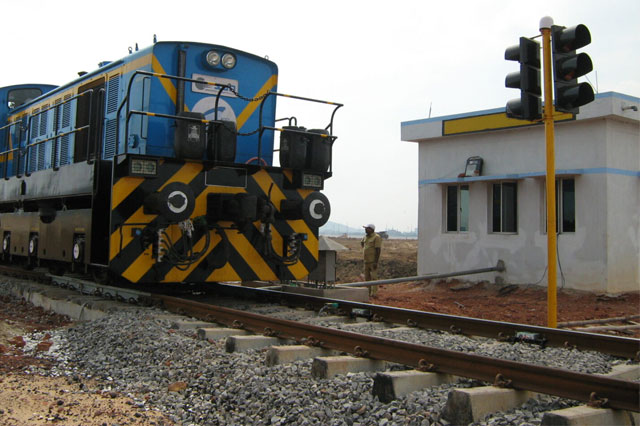 Static Railway Weighbridge