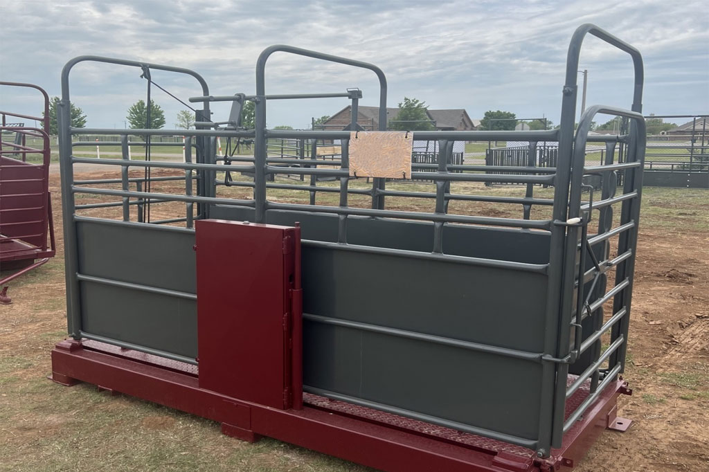 Livestock Floor Scale Set Up